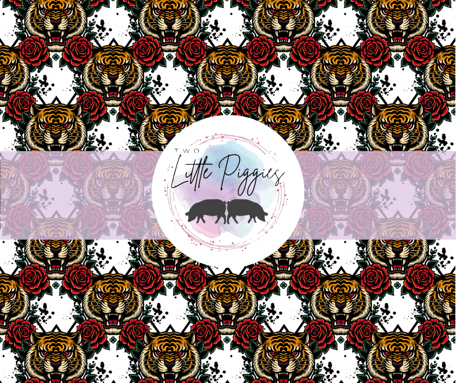 Printed Vinyl - Tiger Bloom