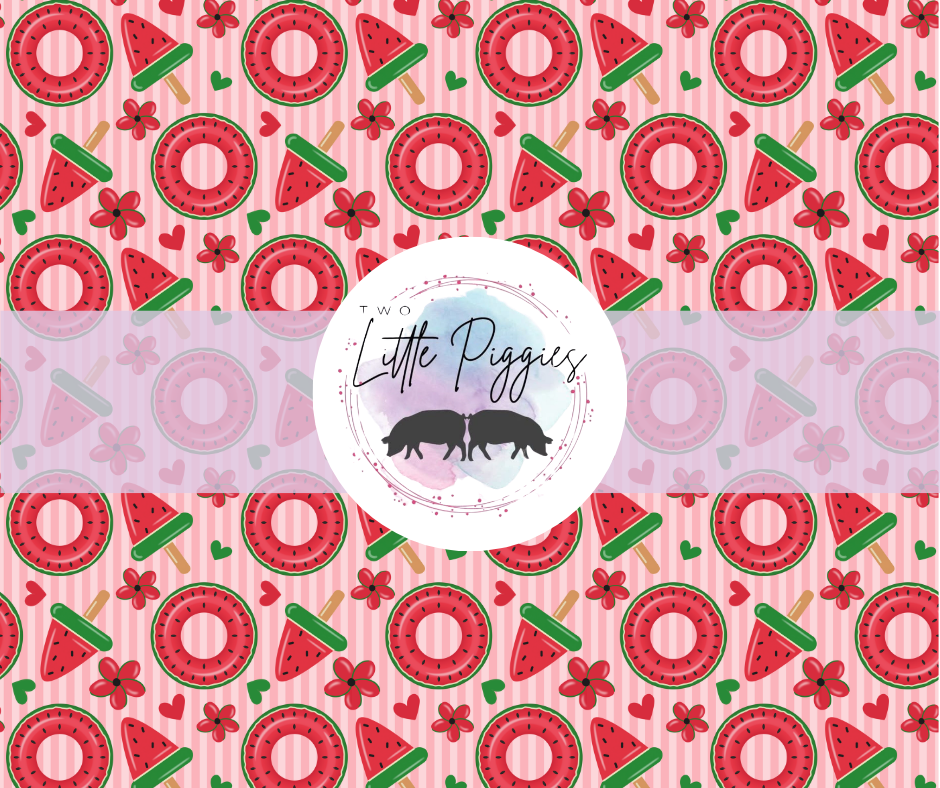 Printed Vinyl - Watermelon Pops