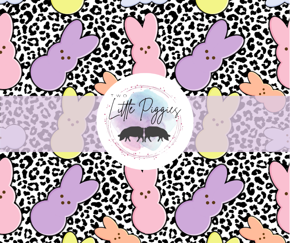 Printed Vinyl - Leopard Bunny Candy