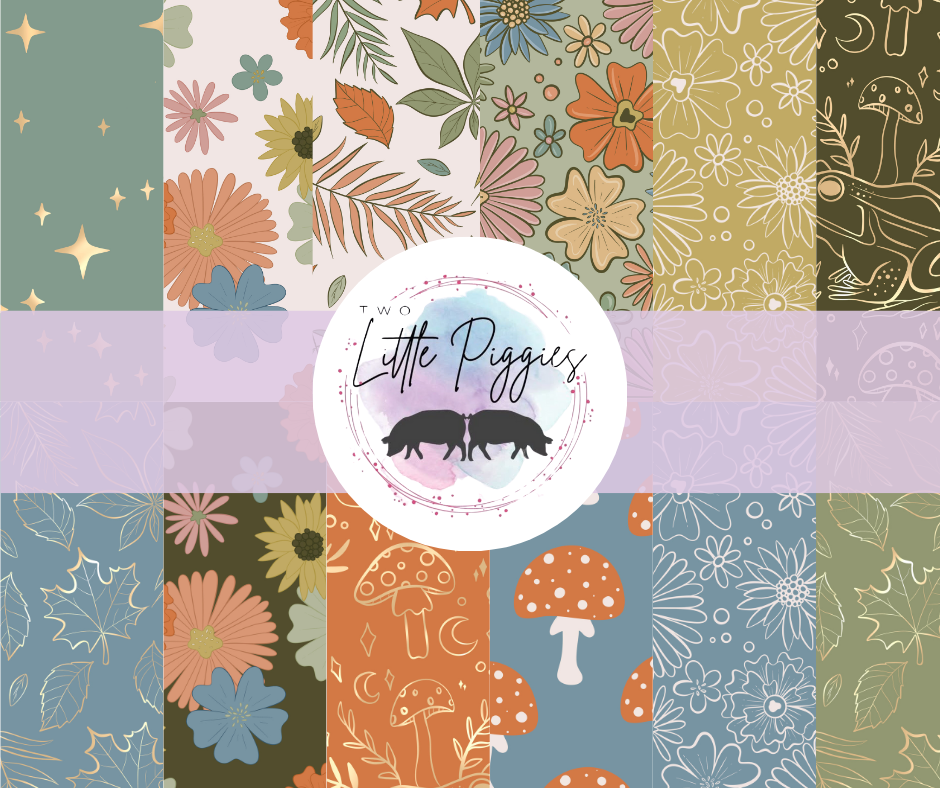 Printed Vinyl - Autumn Whimsy