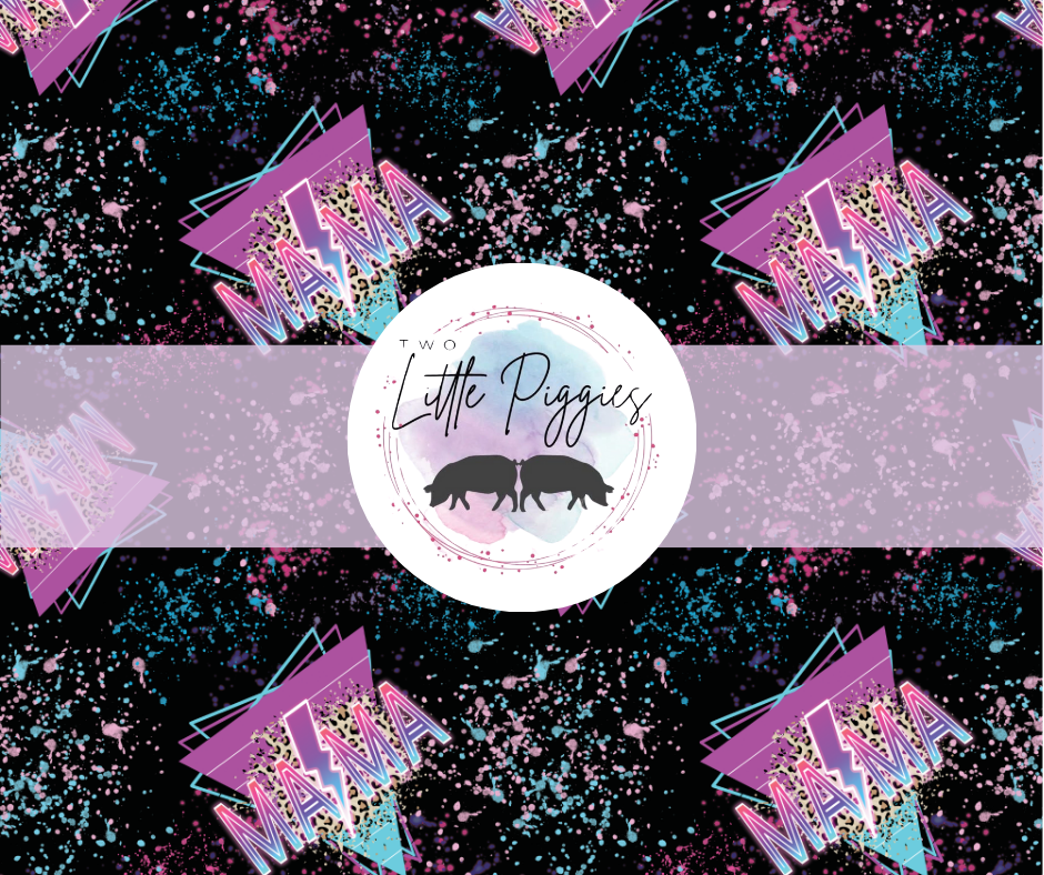 Printed Vinyl - Mama Rock N Roll