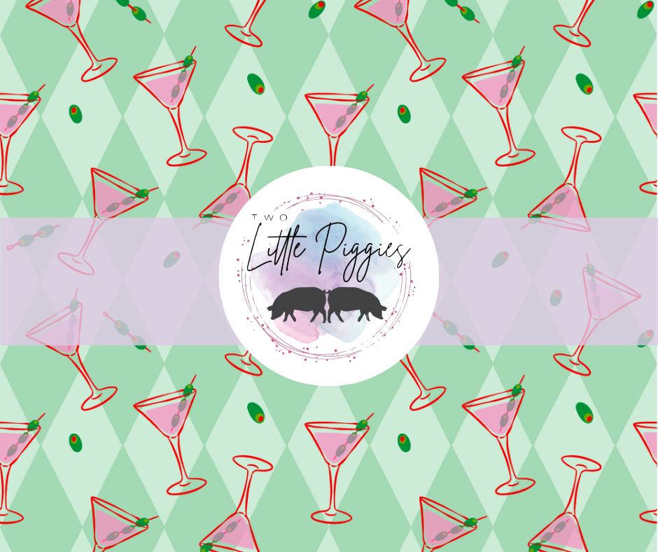 Printed Vinyl - Dirty Martini