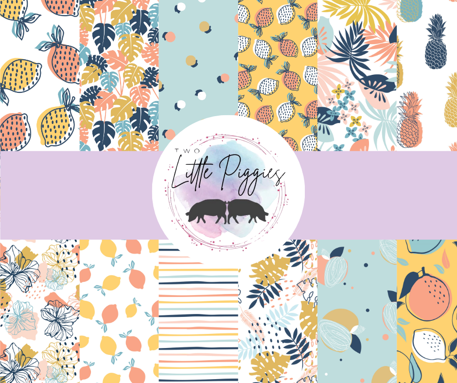 Printed Vinyl - Fruity Summer Collection