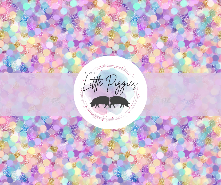 Printed Vinyl - Pastel Confetti