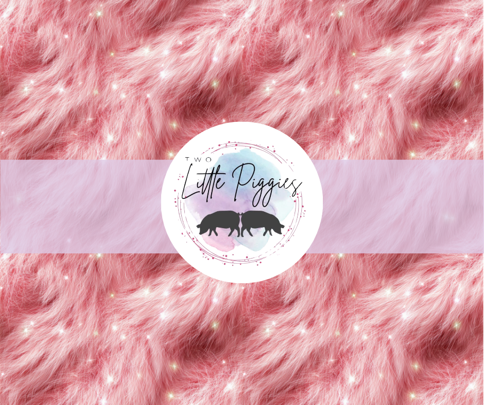 Printed Vinyl - Pink Fur