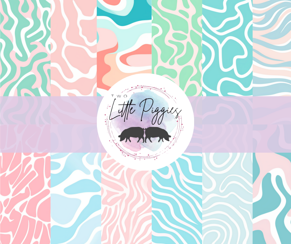Printed Vinyl - Pastel Boho