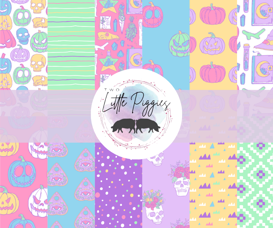 TLP - Printed Vinyl - Halloween Pastel