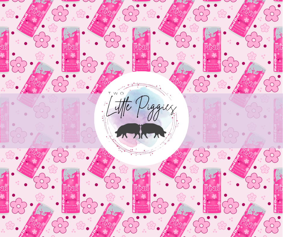 4765 Color:red Printed Vinyl - Red Bull - Pink – Sassy Cow Co