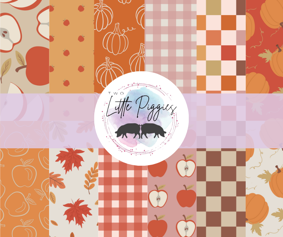 Printed Vinyl - Fall Festival