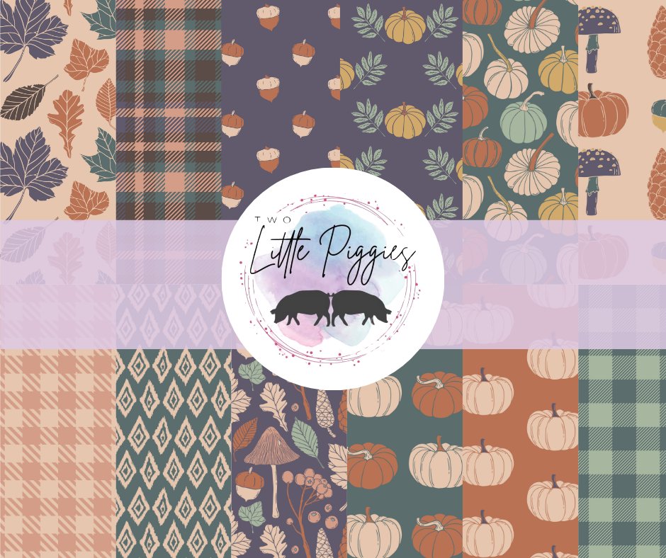 Printed Vinyl - Cozy Fall