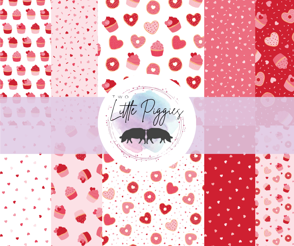 Printed Vinyl - Valentine Treats