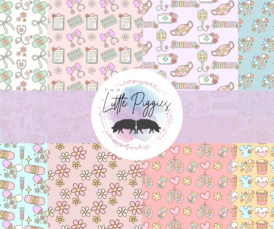 Printed Vinyl - Sassy Society - Nursing