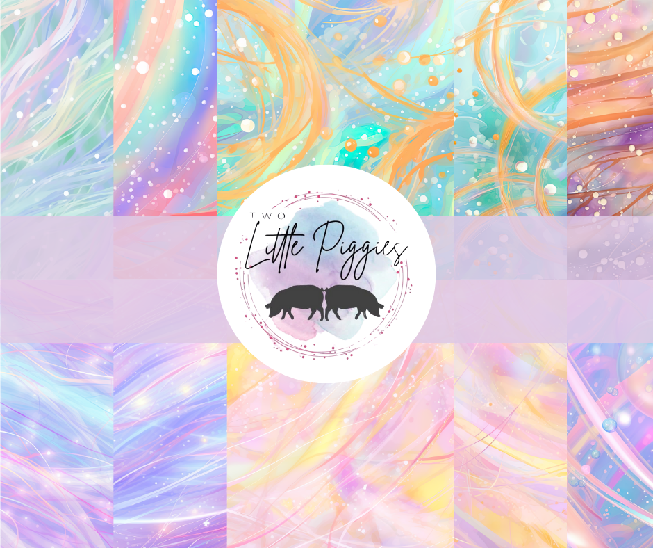 Printed Vinyl - Whimsy Pastel