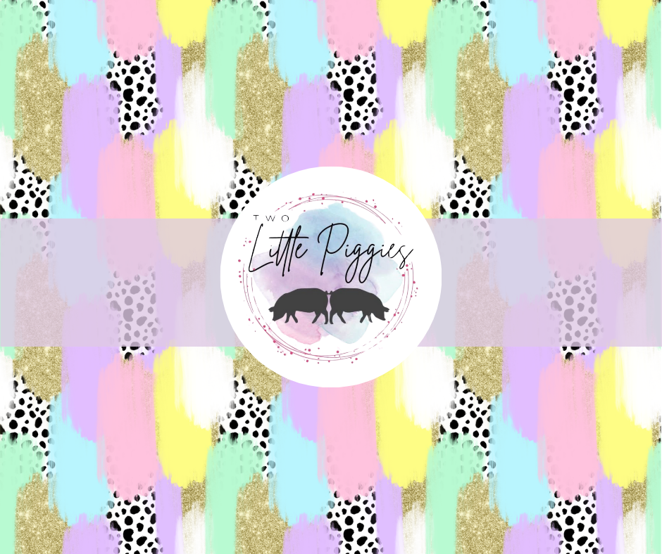 Printed Vinyl - Brushstroke - Easter