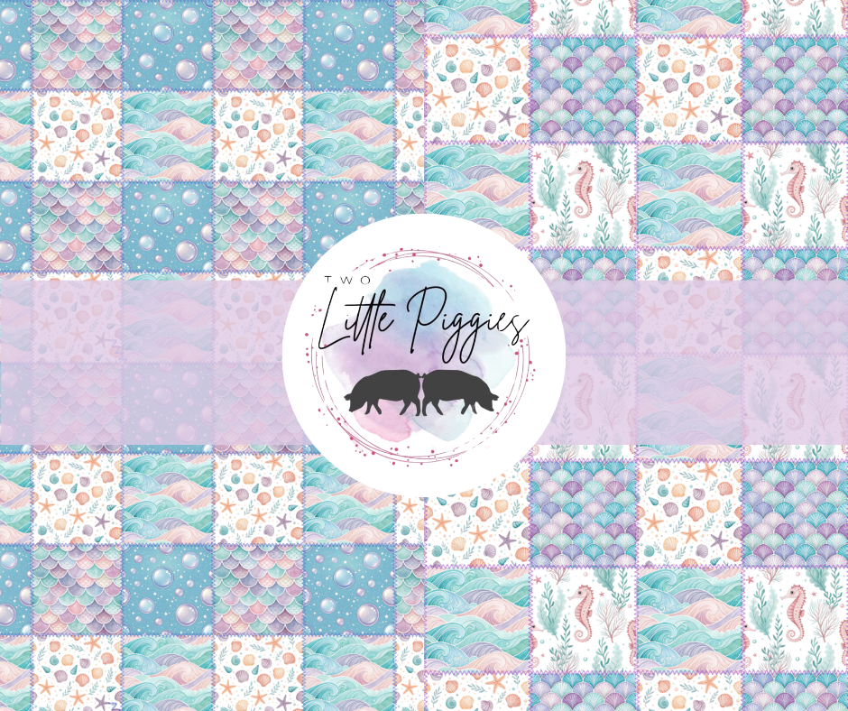 Printed Vinyl - Mermaid Patch