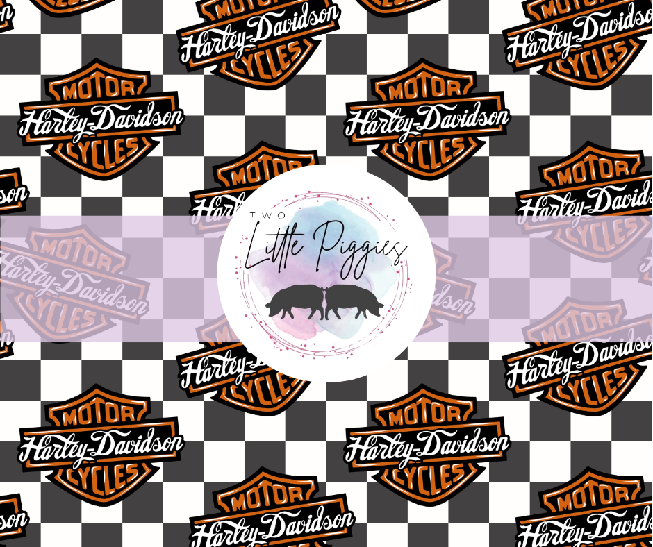Printed Vinyl - Harley Davidson