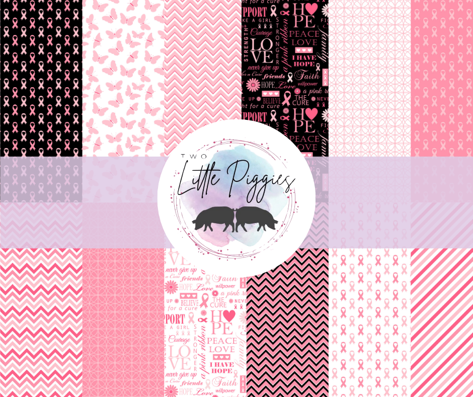 Printed Vinyl - Breast Cancer Awareness