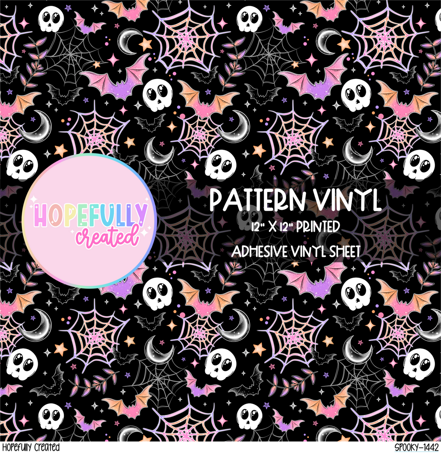 Spooky Bats Vinyl Collection - 1442