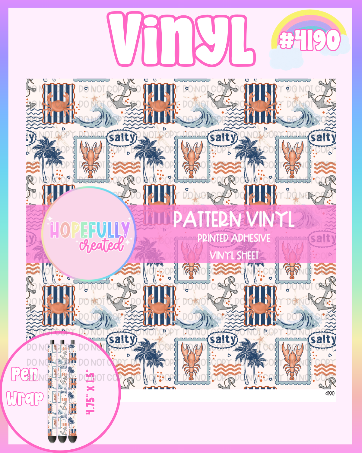 Beach Vinyl Collection - 4190
