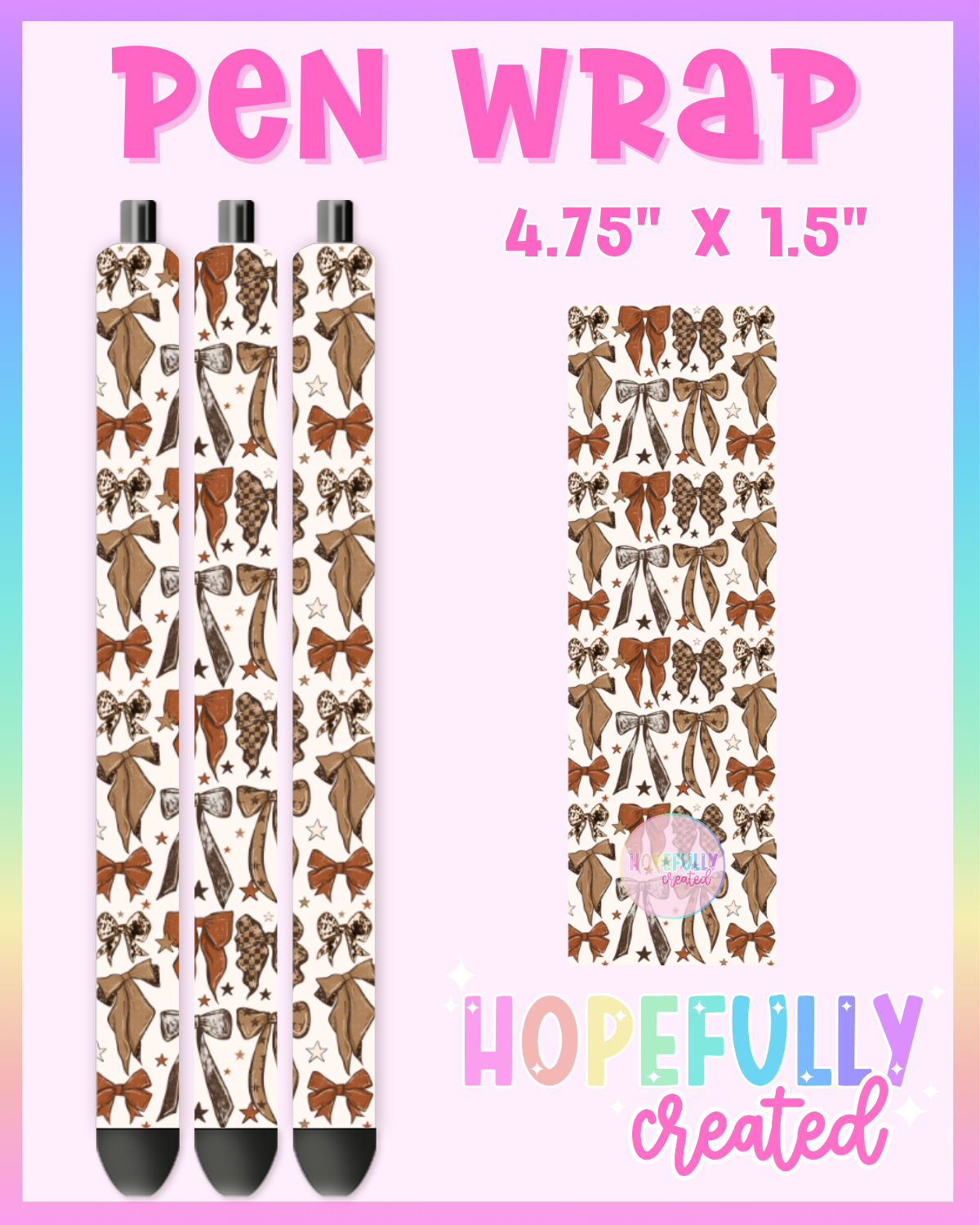 Bows Vinyl Collection - 3415
