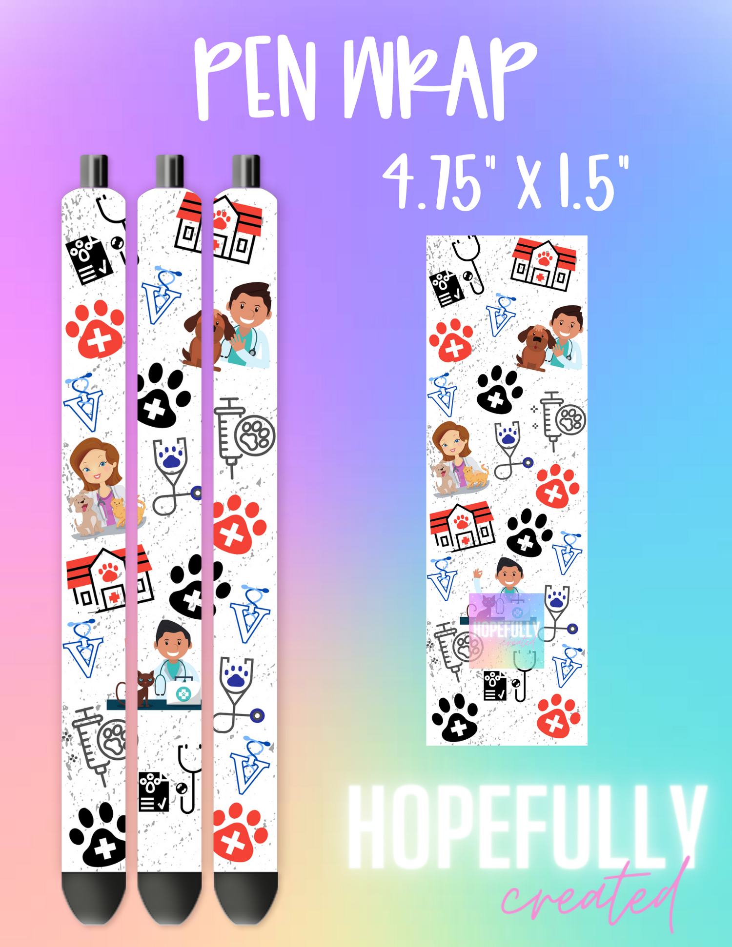 Veterinarian Pen Wrap-488
