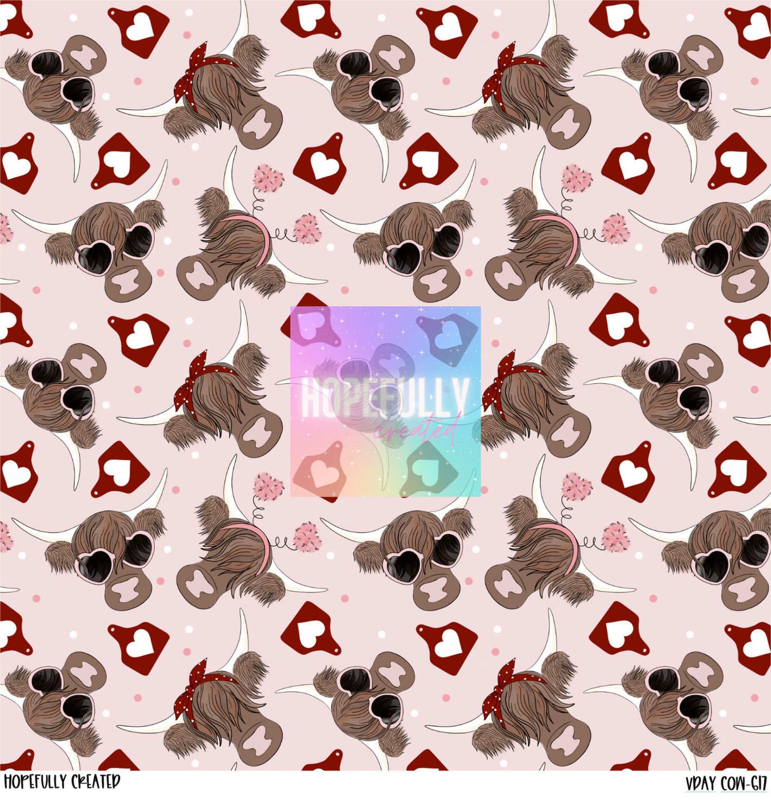 Vday Cow Vinyl Collection - 617