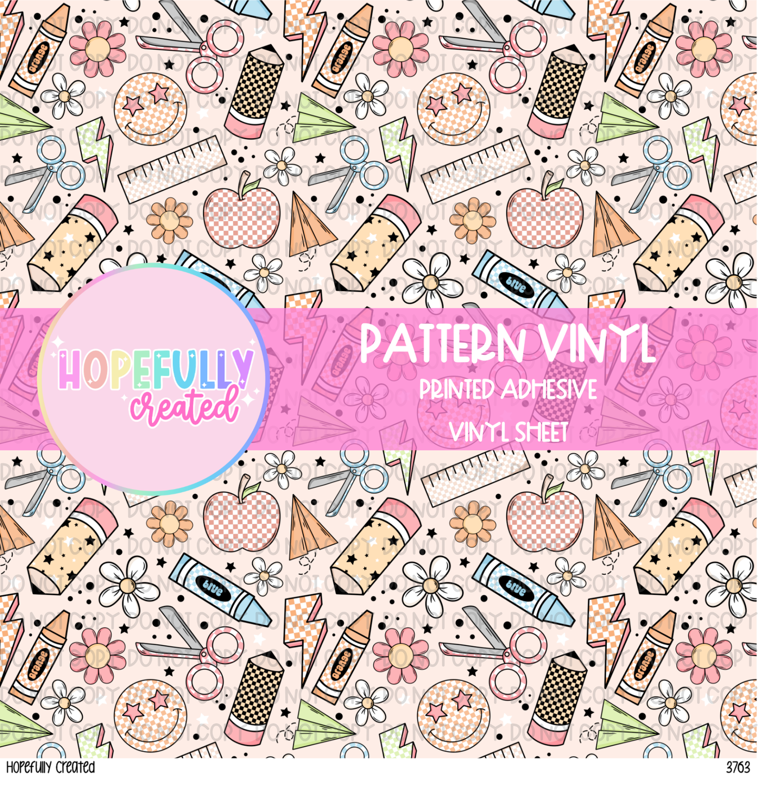 School Vinyl Collection- 3763