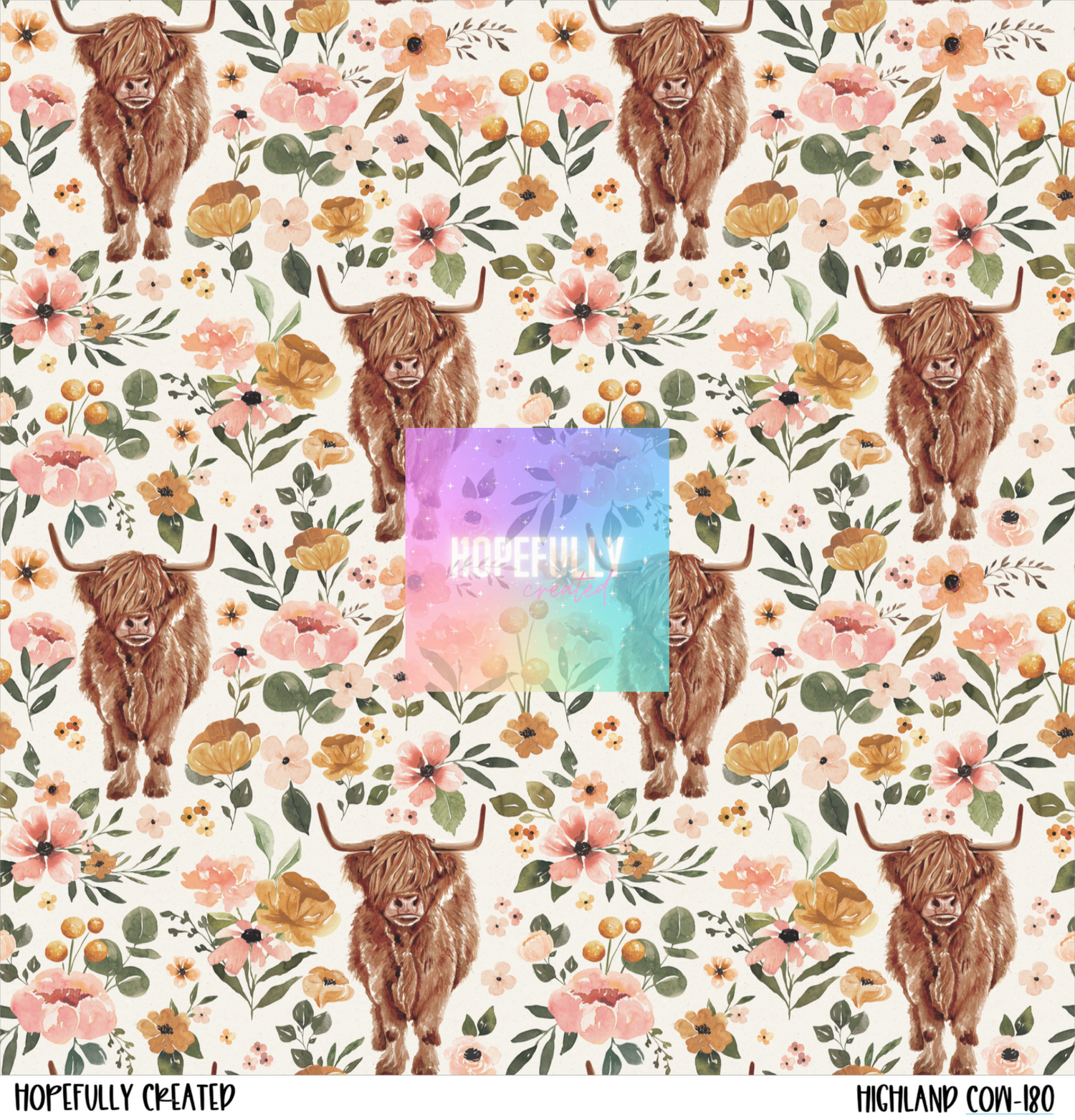 Highland Cow Vinyl Collection - 180