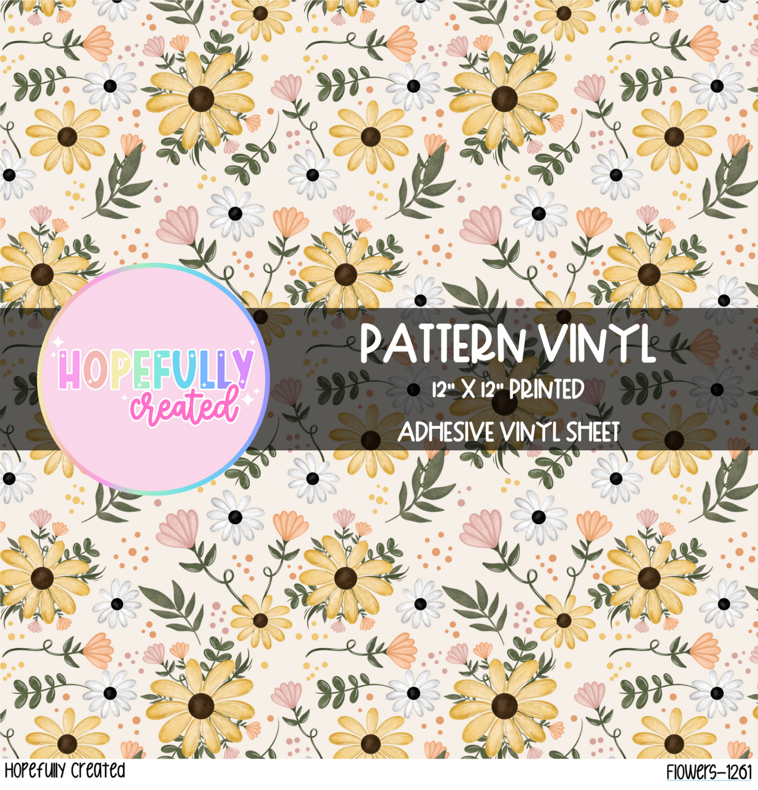 Flowers Vinyl Collection- 1261