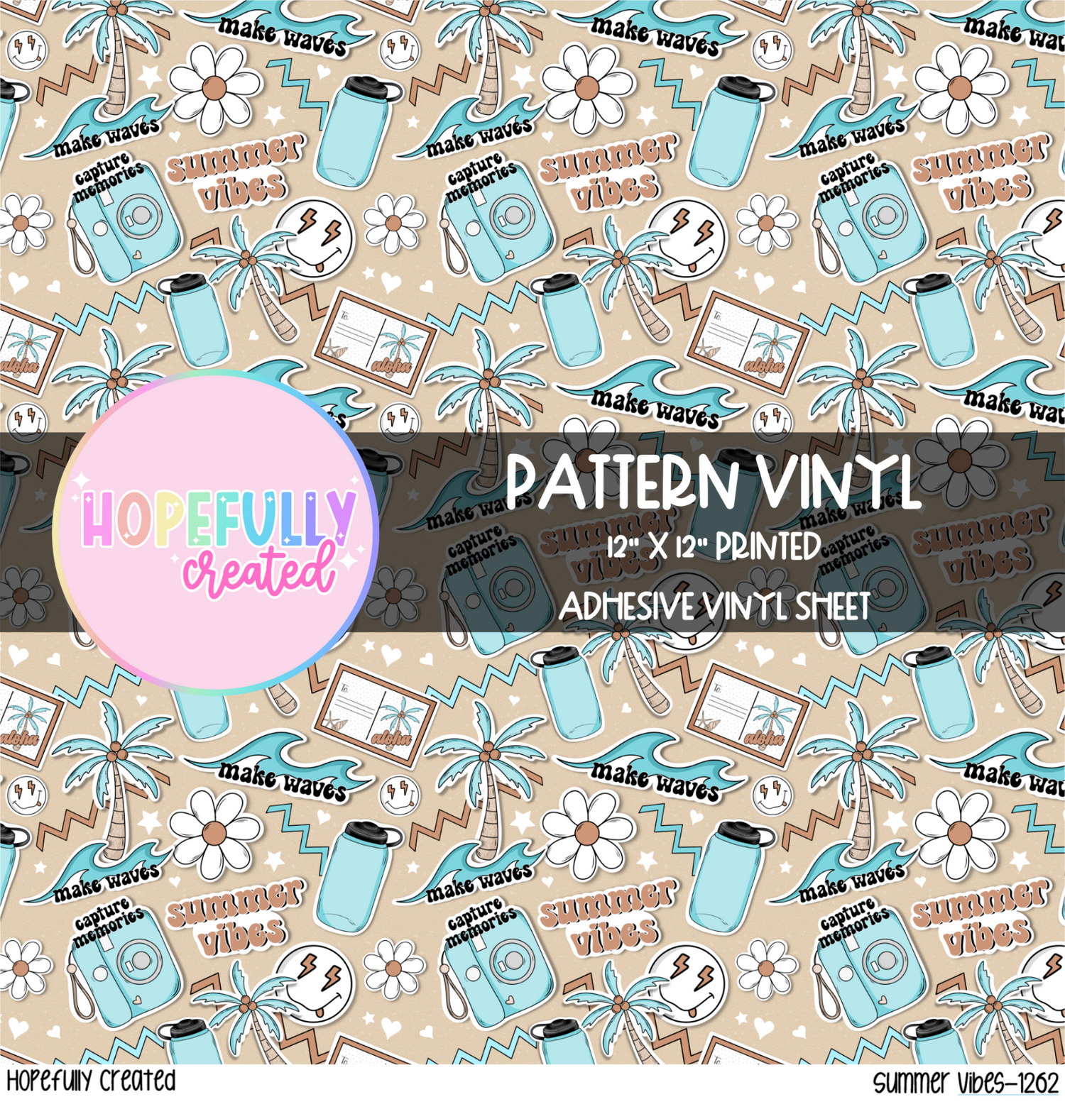 Summer Vibes Vinyl Collection- 1262