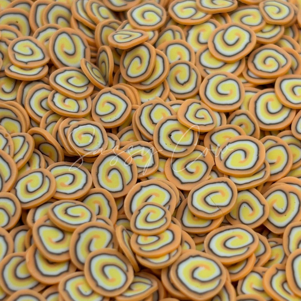 CINNAMON ROLL Polymer Clay 1oz