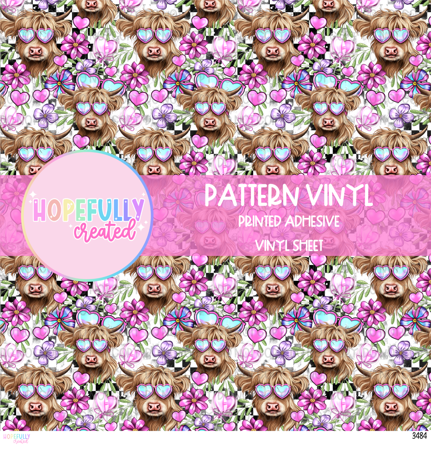 Heart Cow Vinyl Collection - 3484