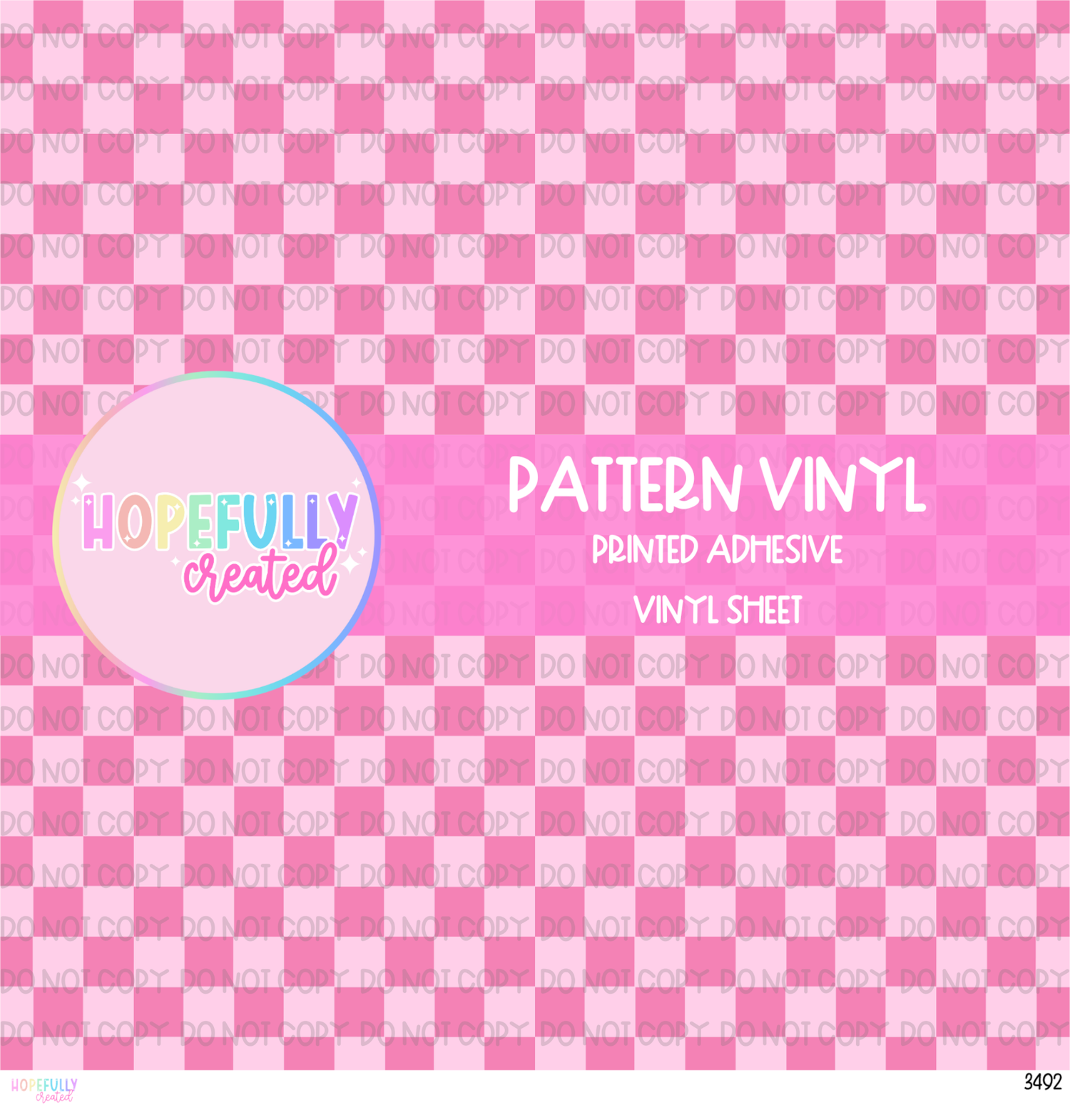 Checker Vinyl Collection - 3492