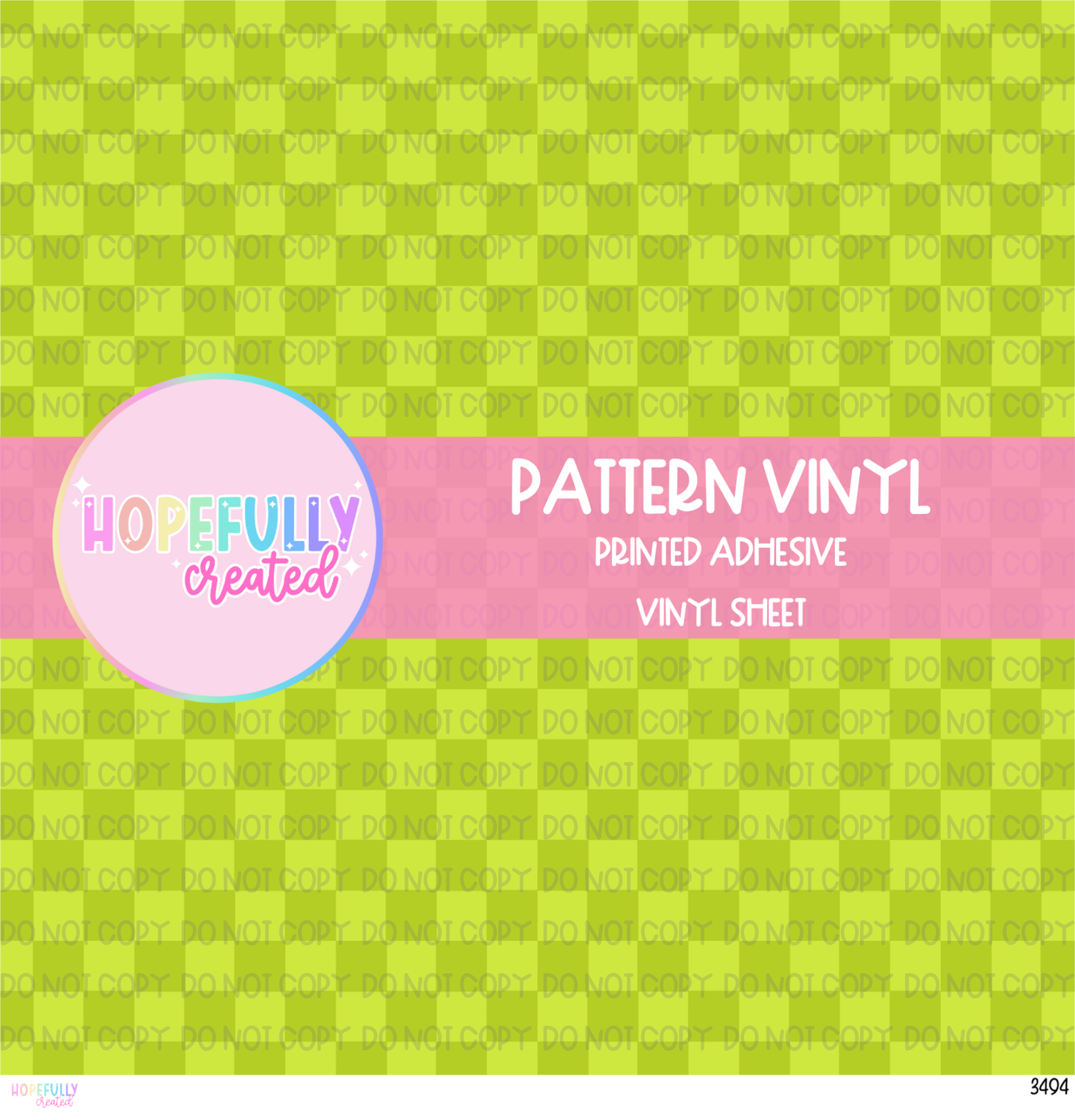 Checker Vinyl Collection - 3494