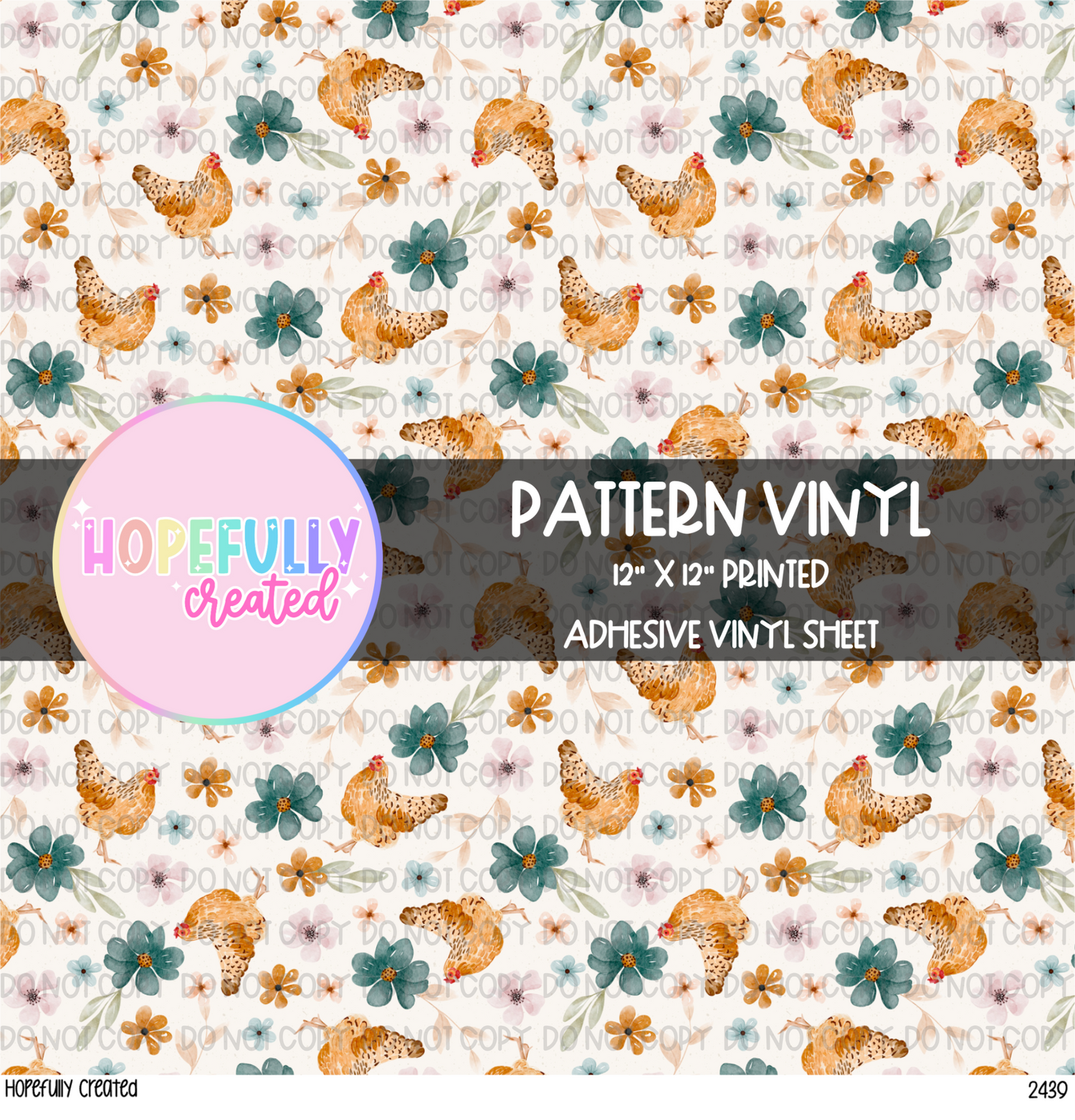 Chickens Vinyl Collection- 2439