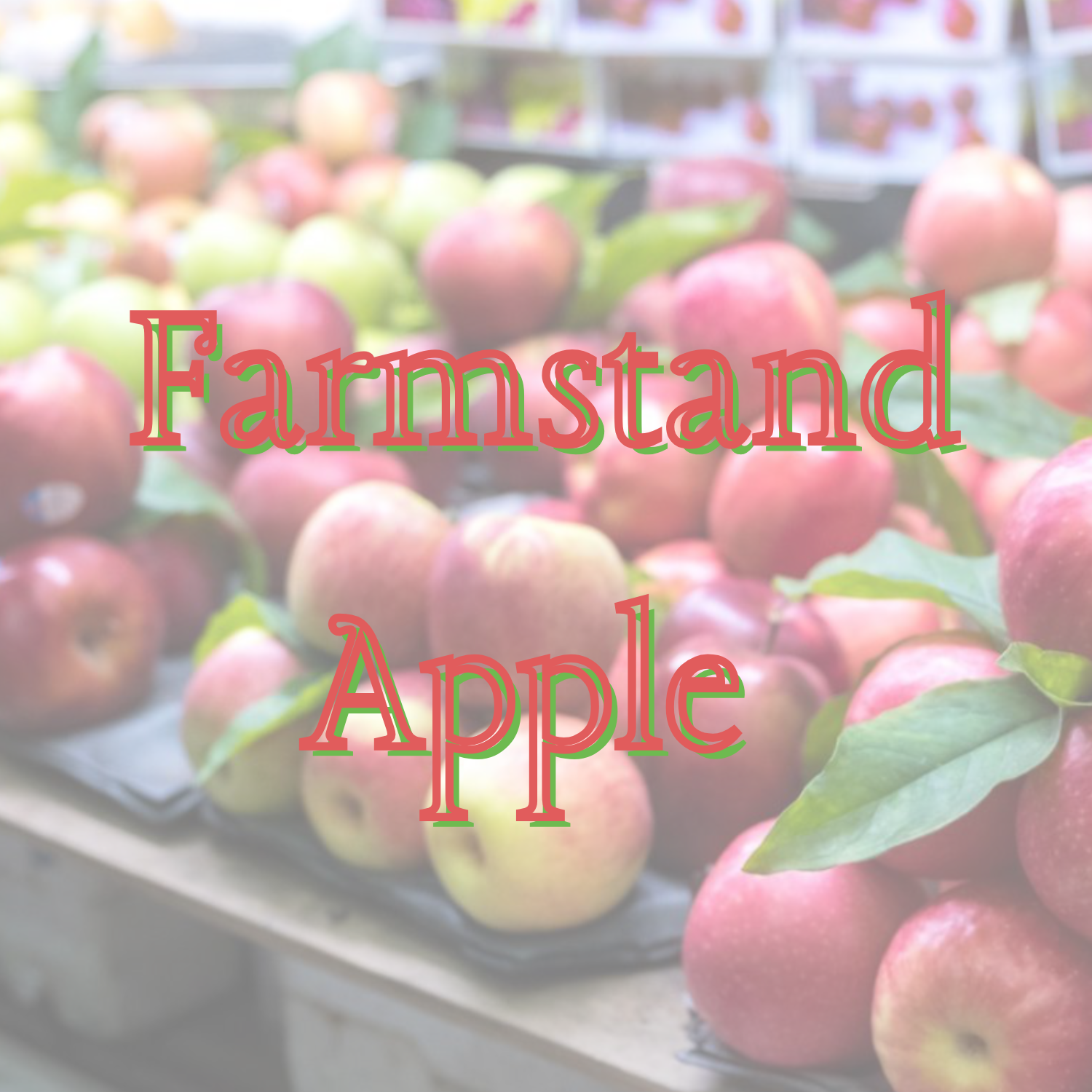 Farmstand Apple Pre-Scented Beads