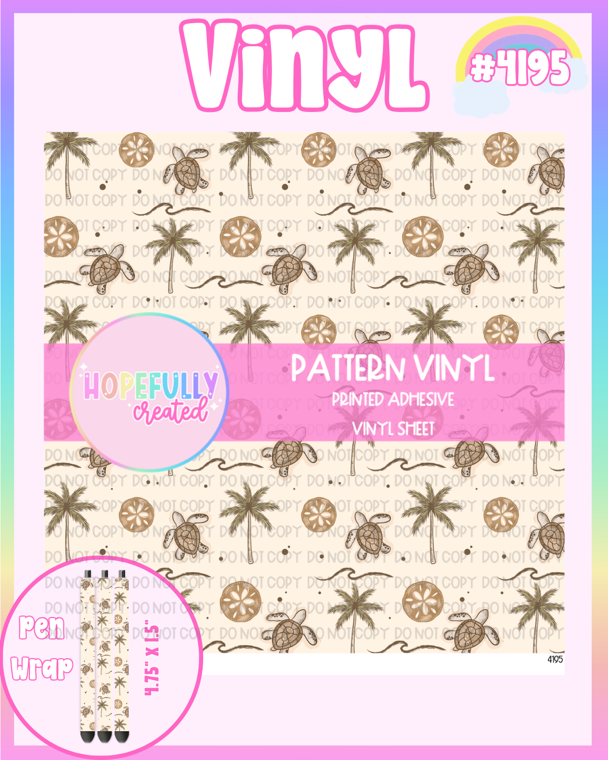 Beach Vinyl Collection - 4195