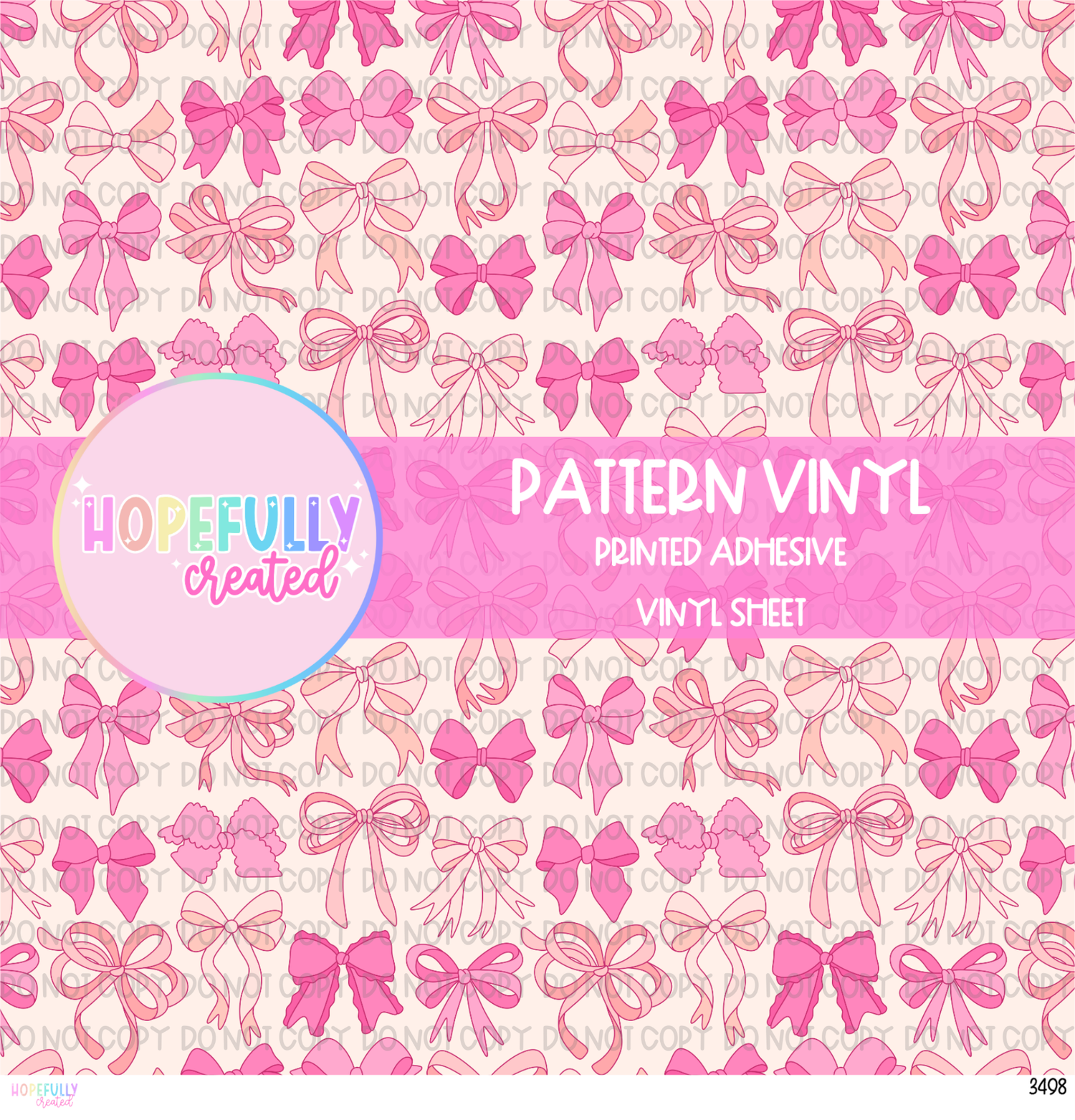 Bows Vinyl Collection - 3498