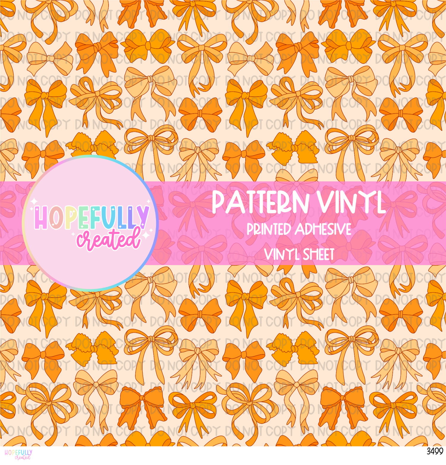 Bows Vinyl Collection - 3499