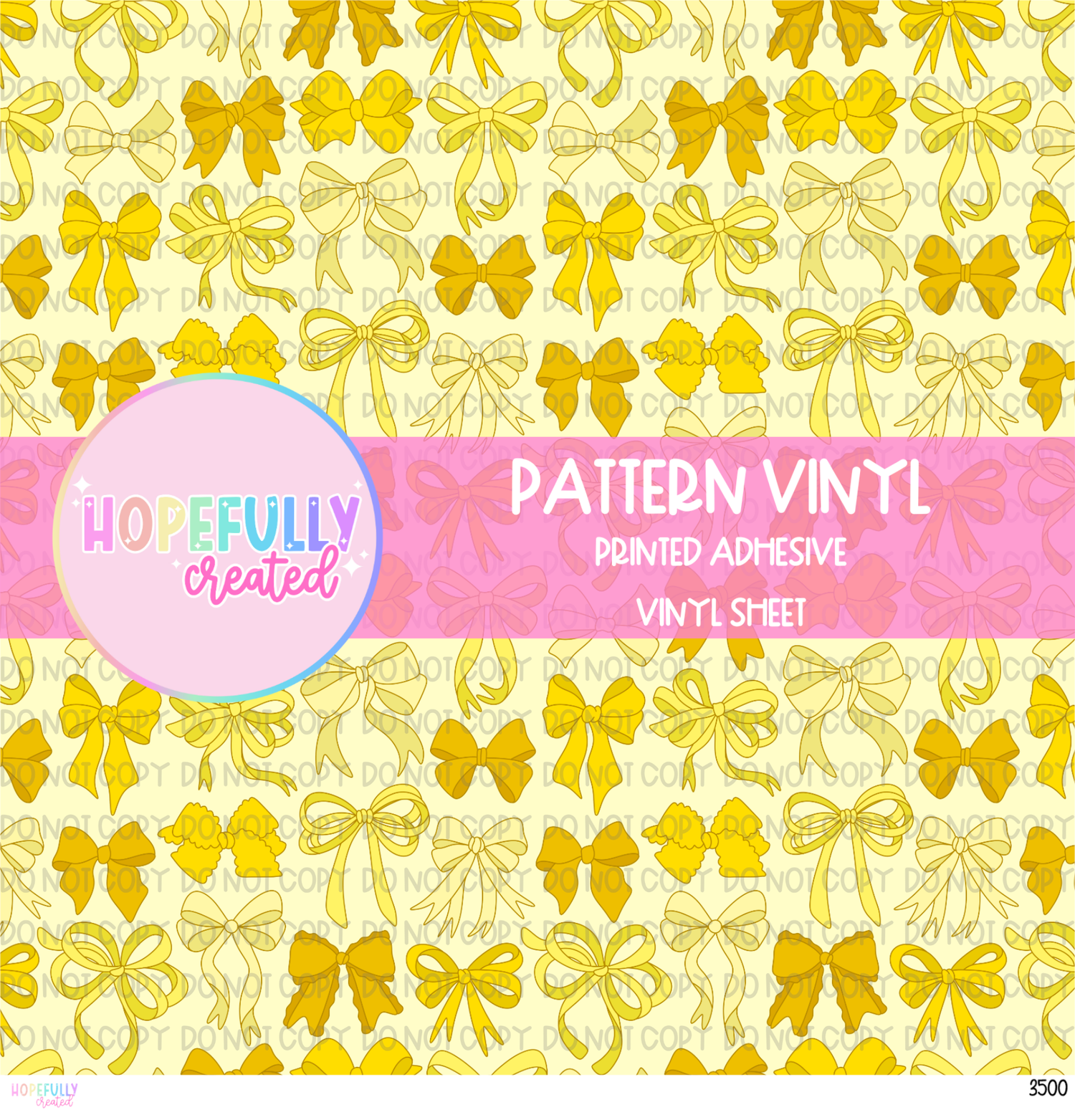 Bows Vinyl Collection - 3500