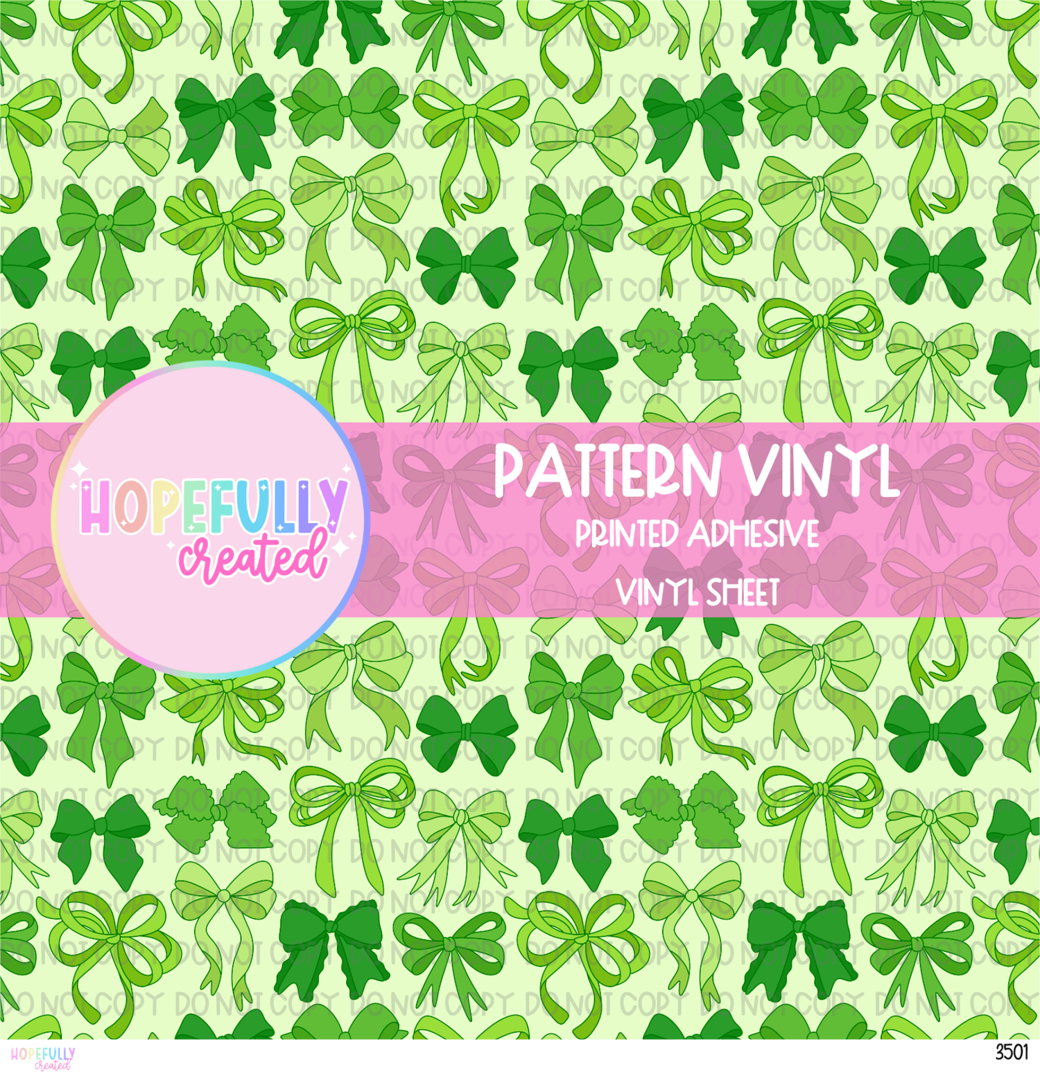 Bows Vinyl Collection - 3501