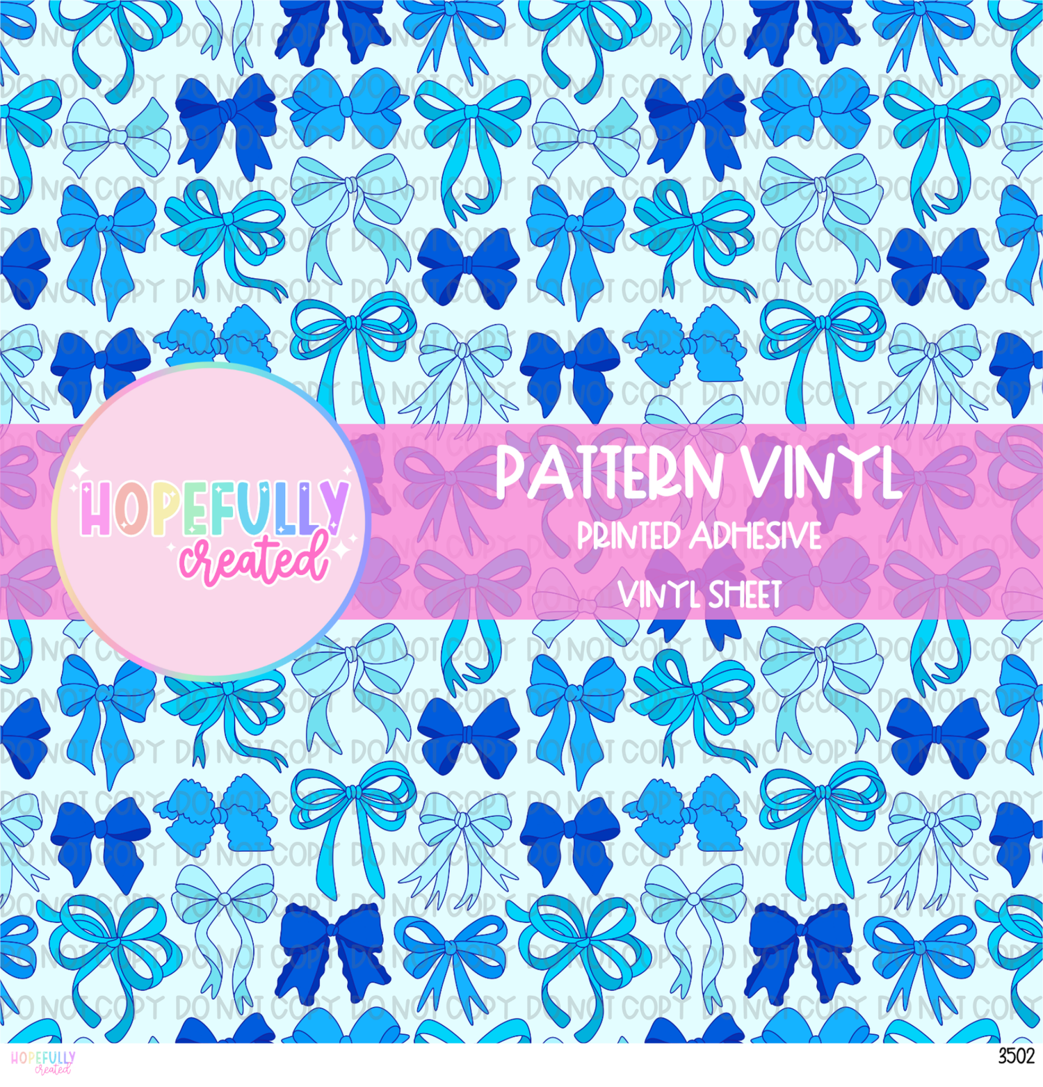 Bows Vinyl Collection - 3502