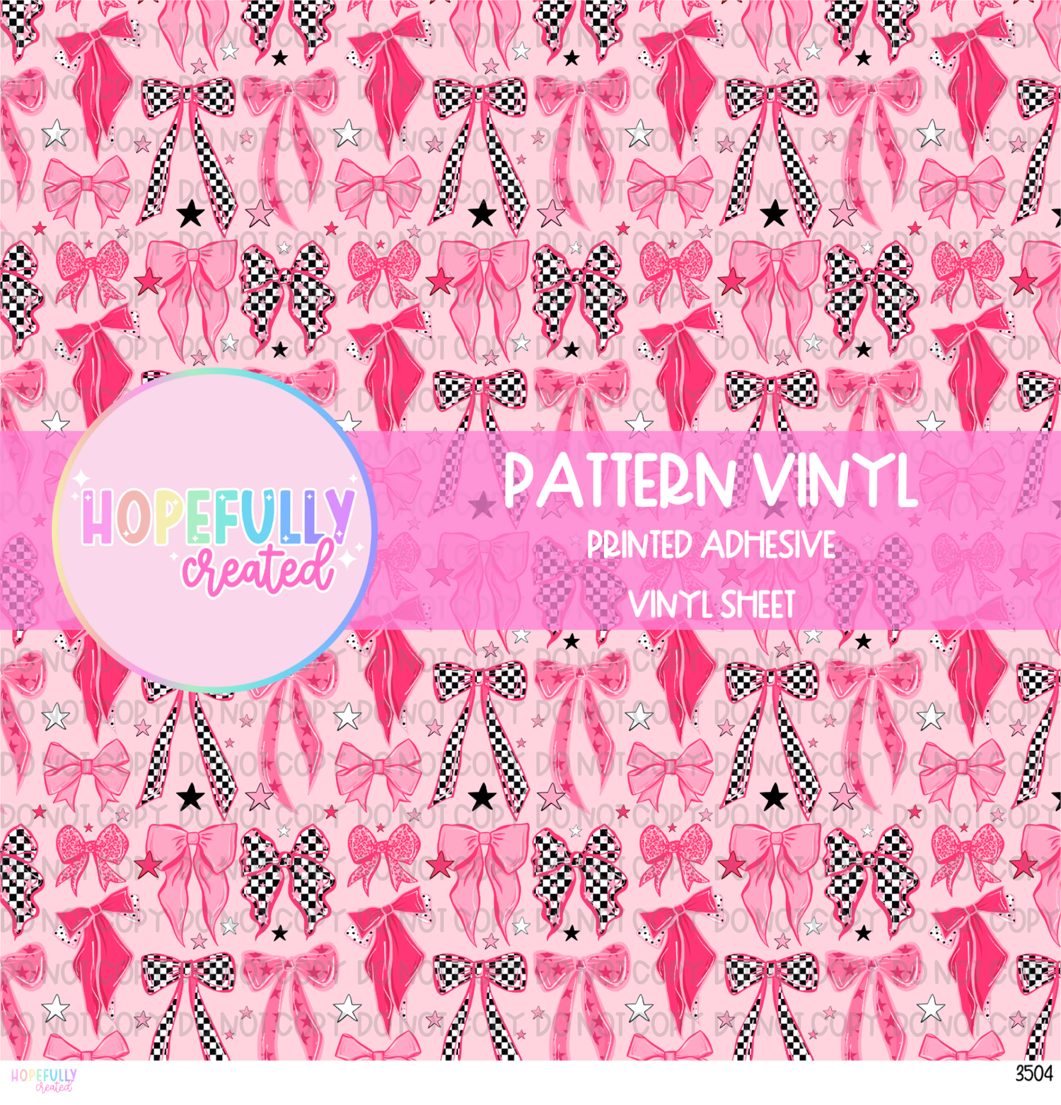Bows Vinyl Collection - 3504