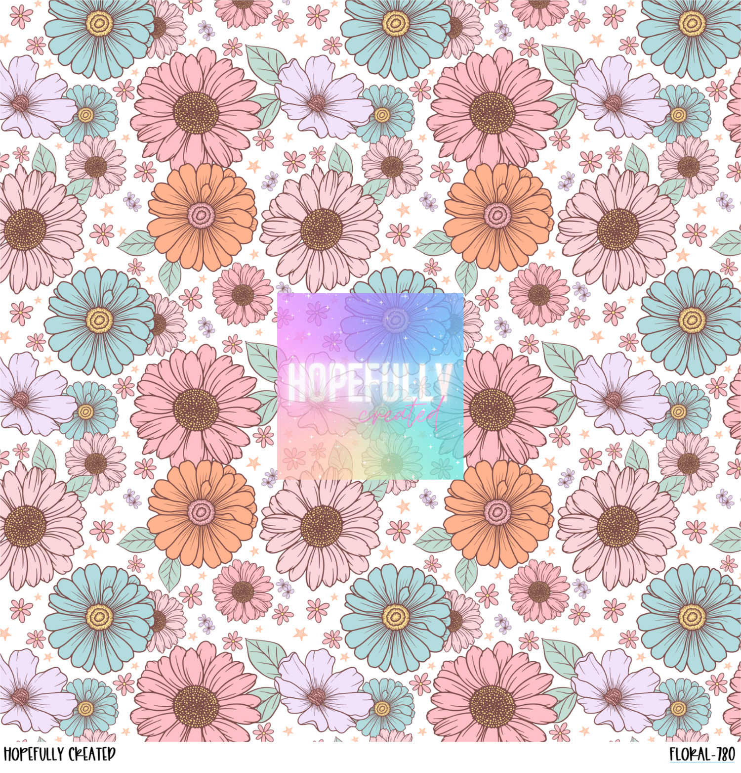 Floral Vinyl Collection - 780