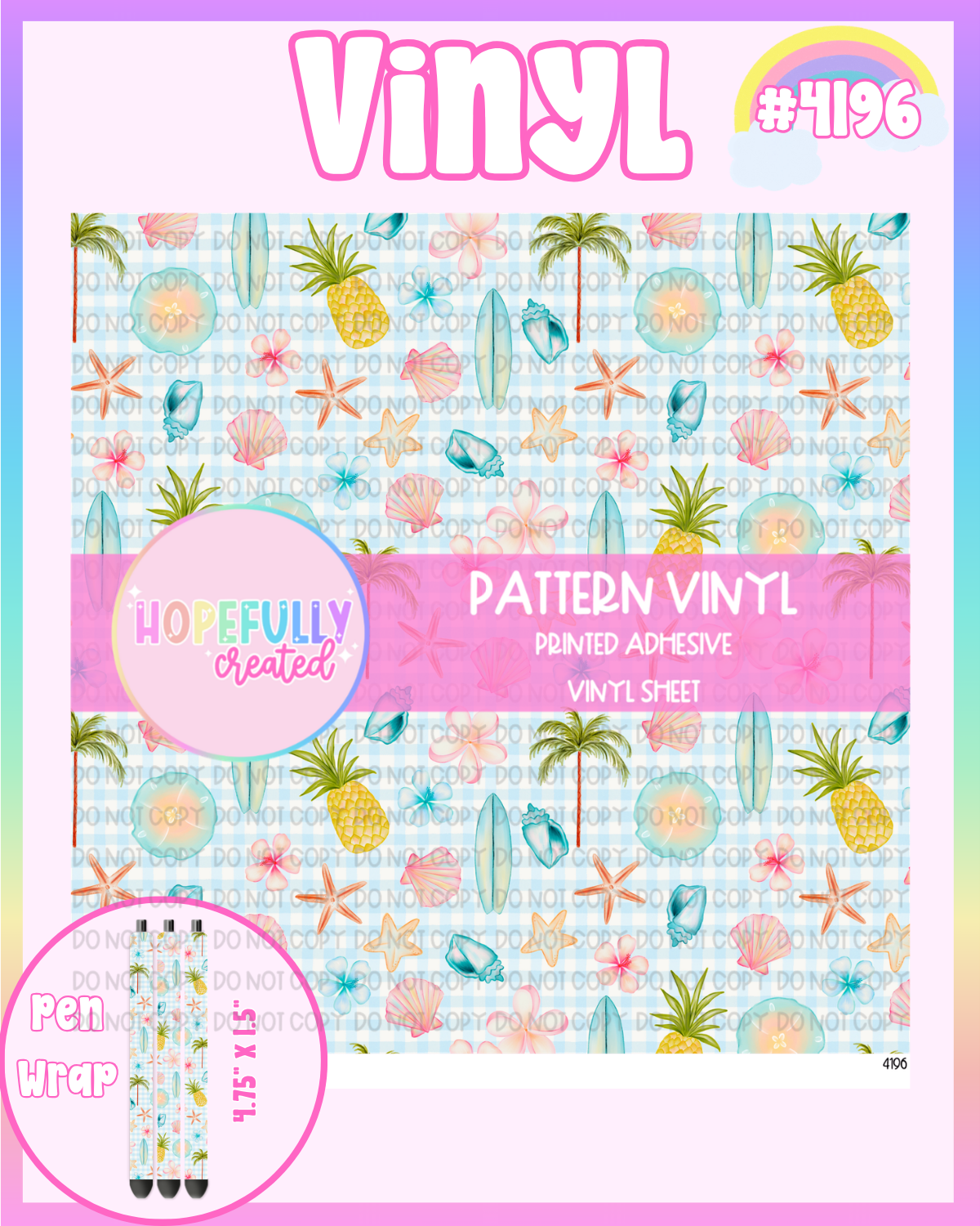 Beach Vinyl Collection - 4196
