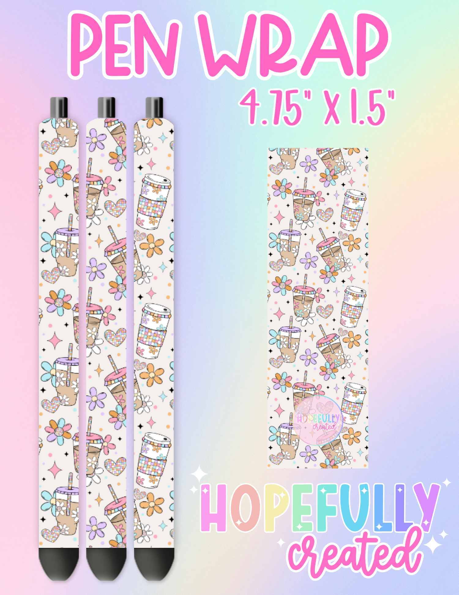 Iced Coffee Pen Wrap-2675