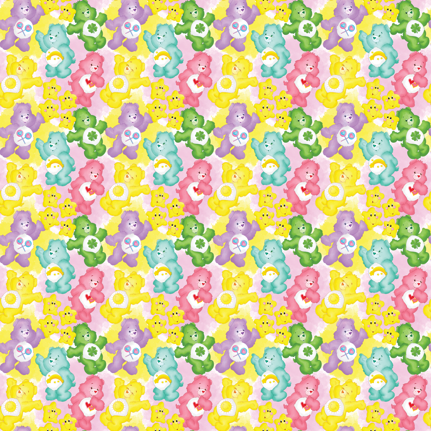 Printed Vinyl - 90's - Carebears