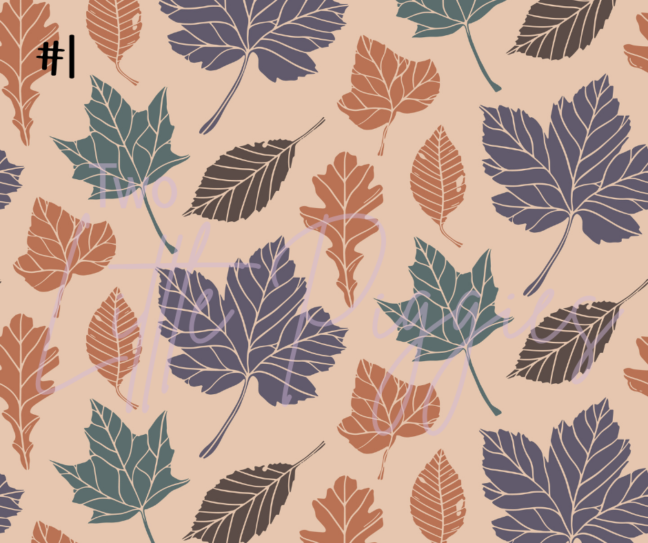 Printed Vinyl - Cozy Fall