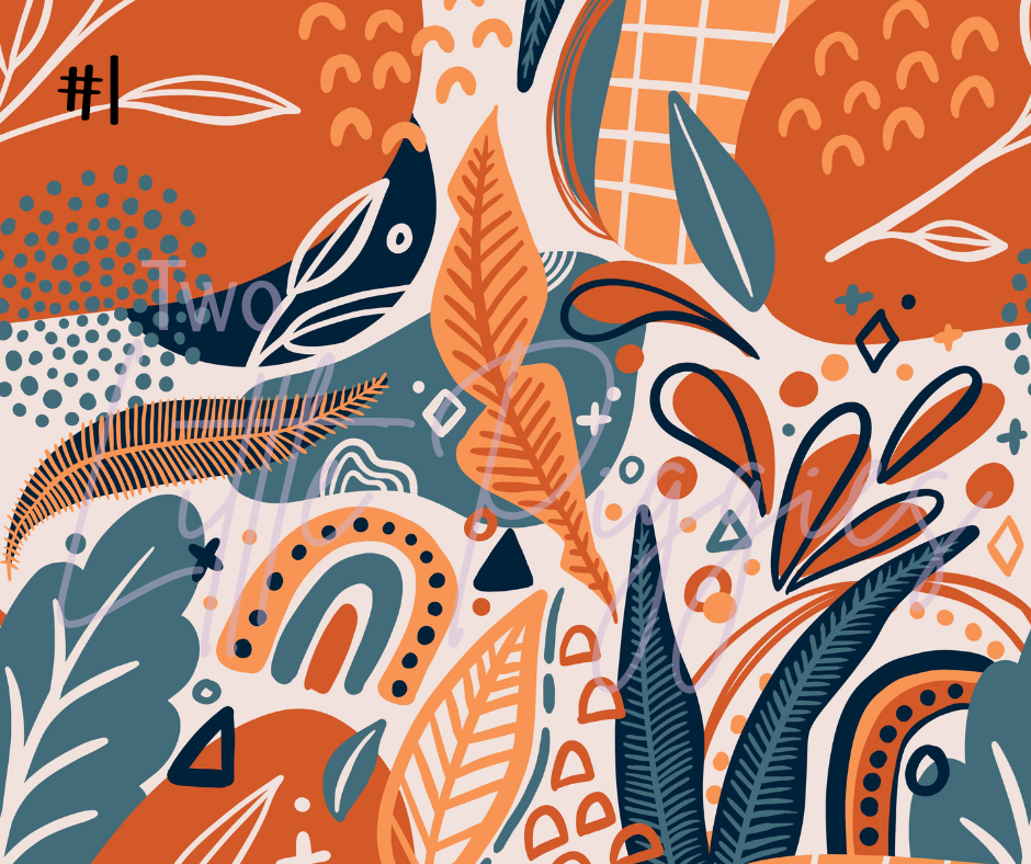 Printed Vinyl - Midnight Garden