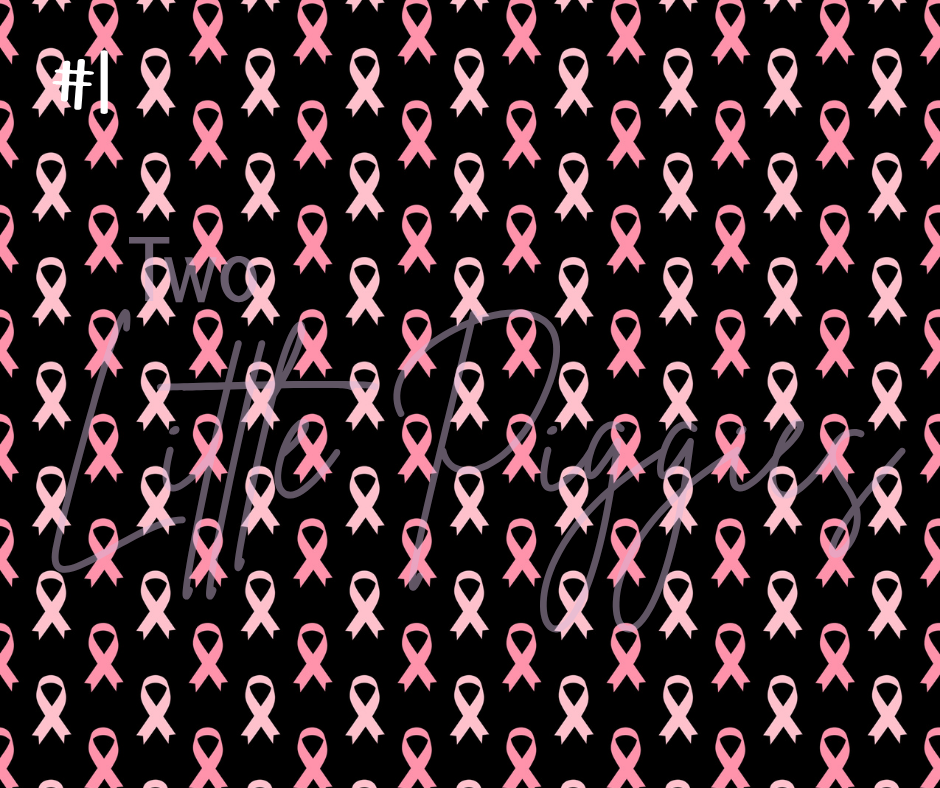 Printed Vinyl - Breast Cancer Awareness